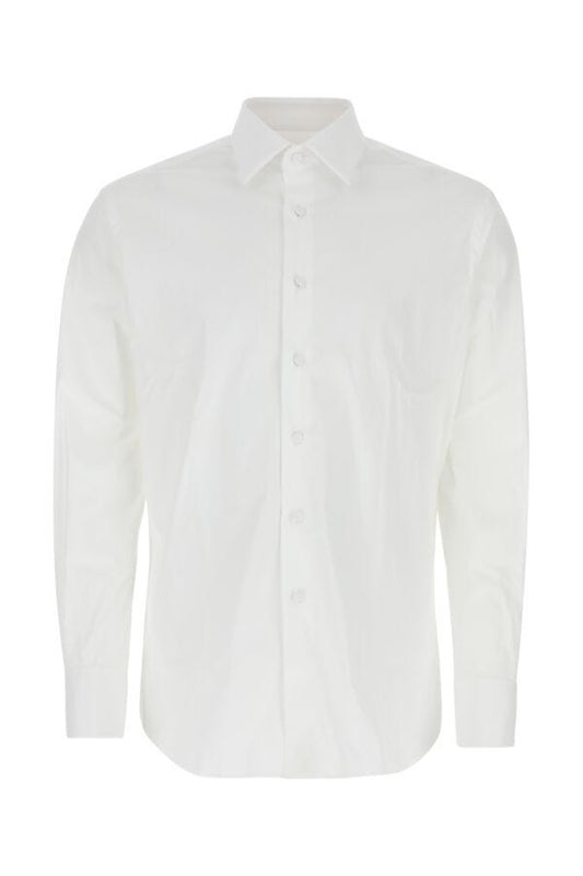 Prada Man Stretch Poplin Shirt