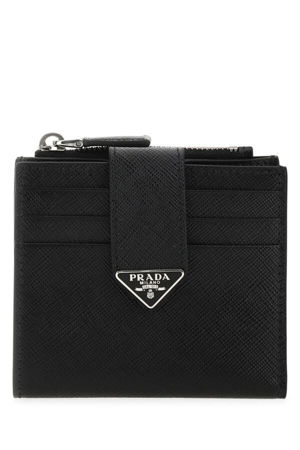 Prada Man Black Leather Wallet