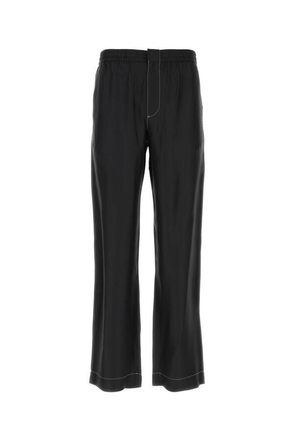 Prada Man Black Satin Pant