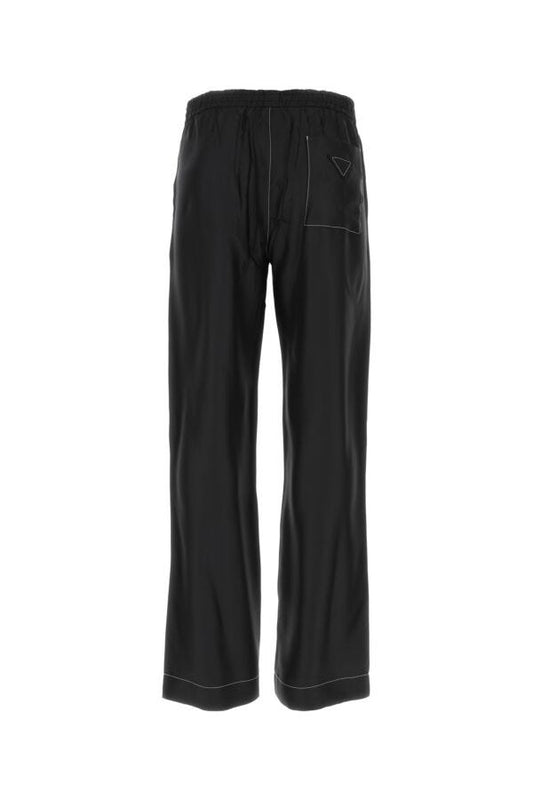 Prada Man Black Satin Pant