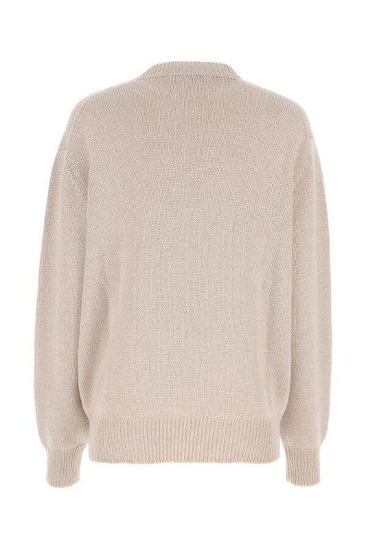 Prada Woman Sand Cashmere Sweater