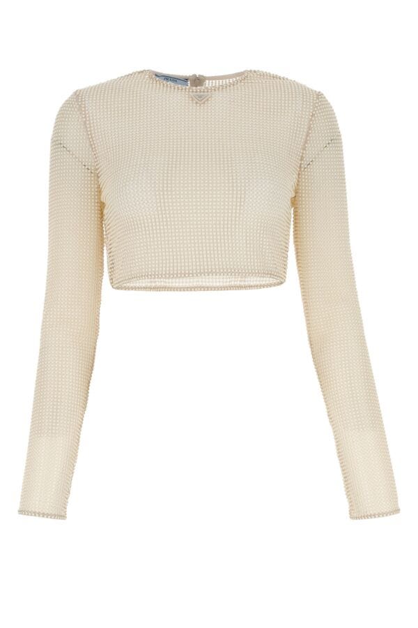 Prada Woman Sand Beads Top