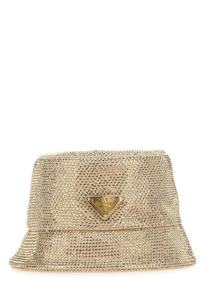 Prada Woman Embellished Viscose Blend Hat