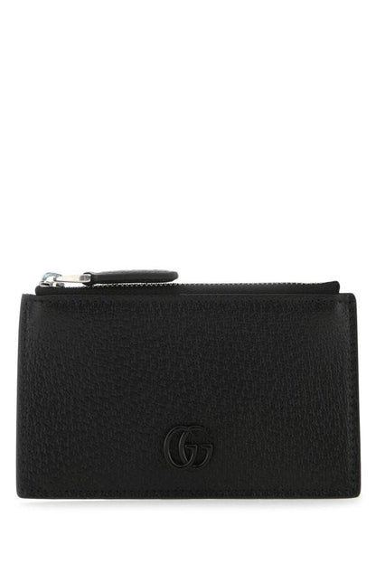 Gucci Man Black Leather Card Holder