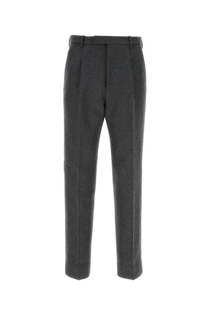 Gucci Man Dark Grey Wool Blend Pant