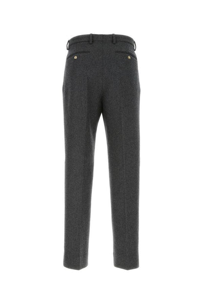 Gucci Man Dark Grey Wool Blend Pant