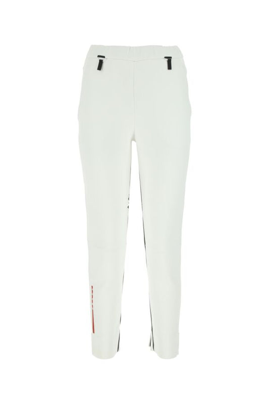 Prada Woman White Neoprene Pant