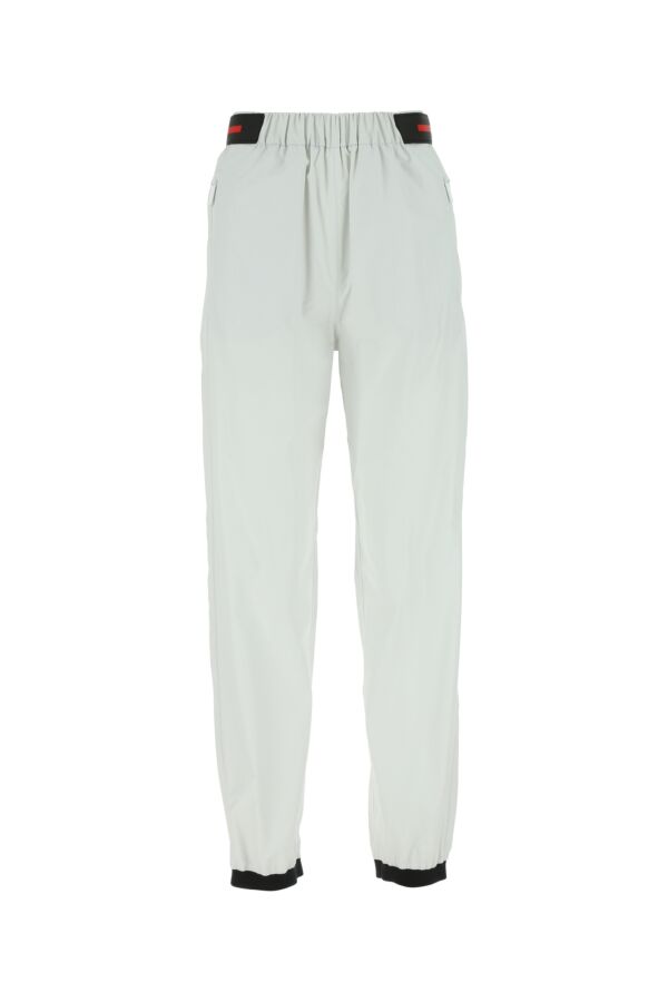 Prada Woman Chalk Nylon Tech Pant