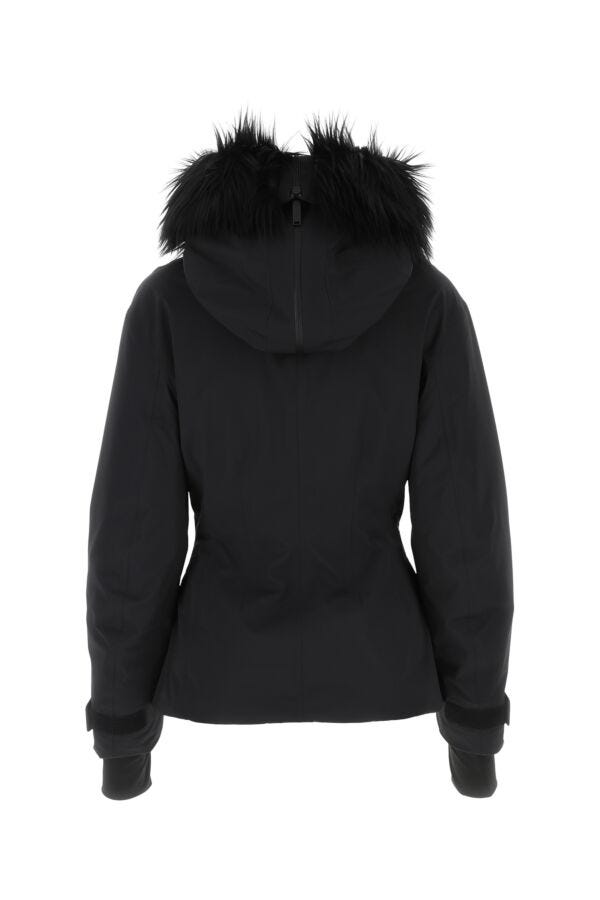 Prada Woman Black Re-Nylon Ski Jacket