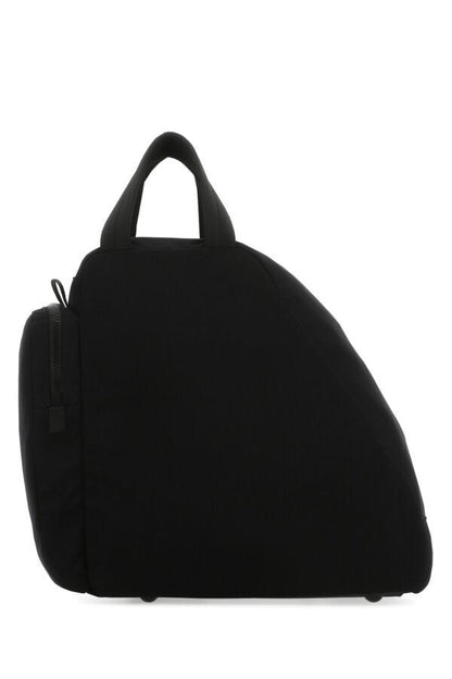 Prada Man Black Canvas Travel Bag