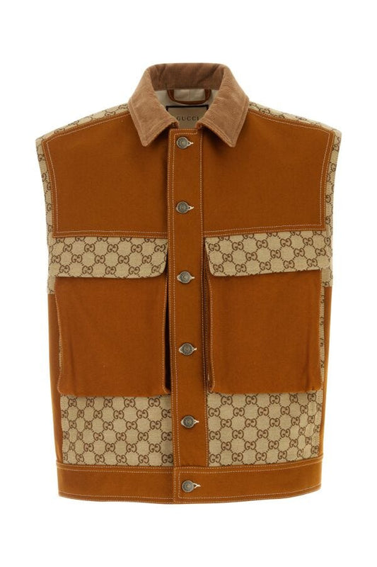 Gucci Man Multicolor Cotton Vest