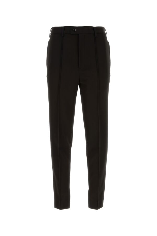 Prada Man Black Gabardine Pant