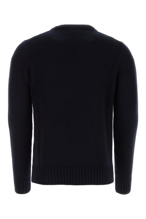 Prada Man Midnight Blue Wool Blend Sweater