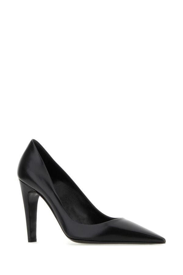 Prada Woman Black Leather Pumps