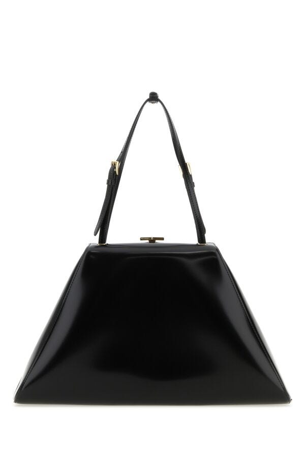 Prada Woman Black Leather Handbag