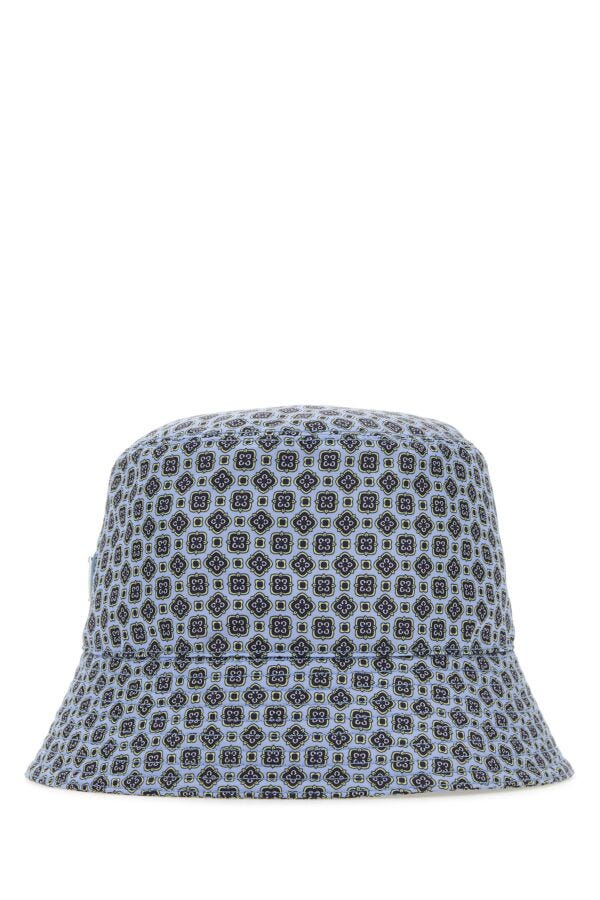 Prada Man Printed Re-Nylon Bucket Hat