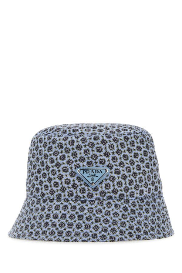 Prada Man Printed Re-Nylon Bucket Hat