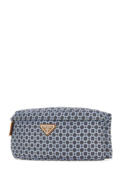 Prada Man Printed Re-Nylon Belt Bag