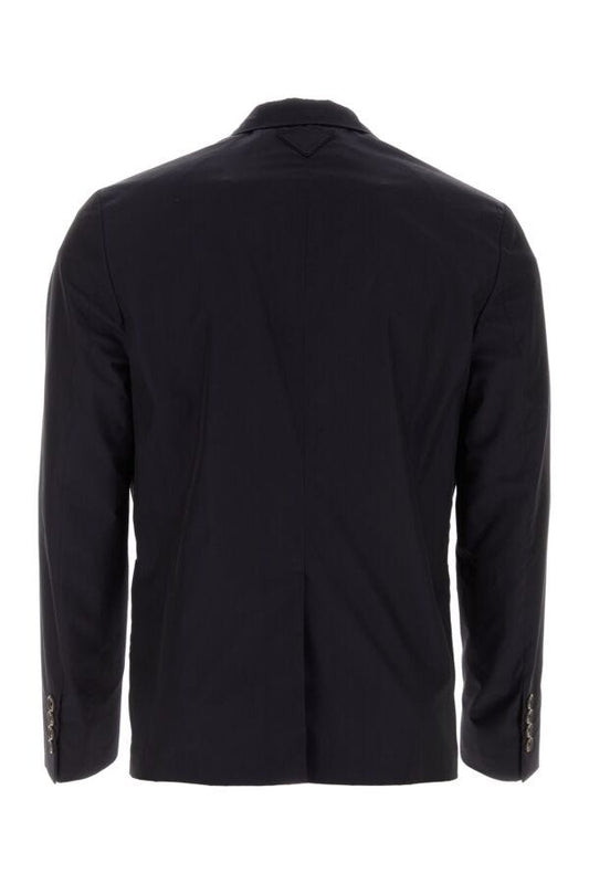 Prada Man Midnight Blue Cotton Blazer