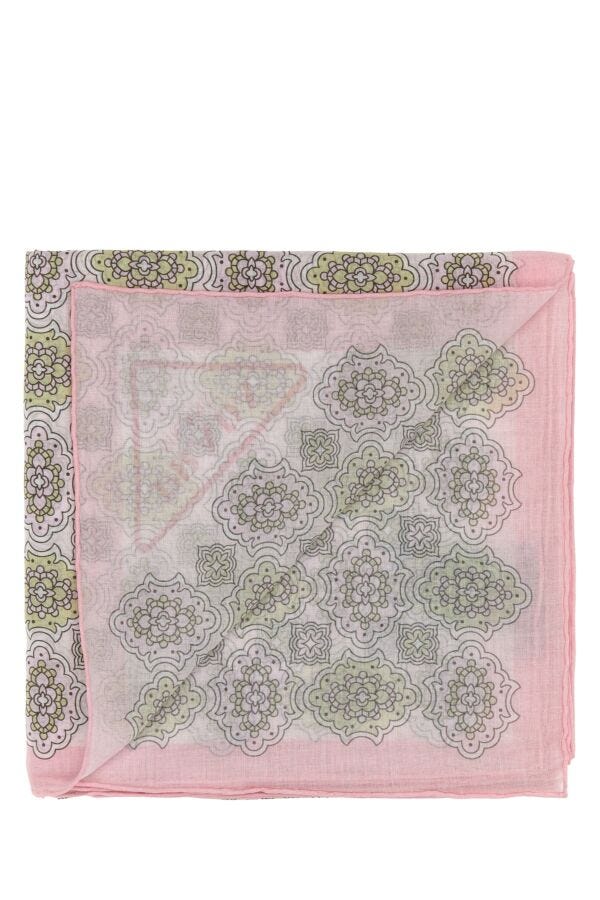 Prada Woman Printed Cotton Foulard