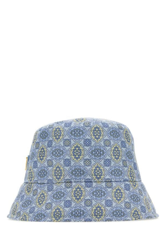 Prada Woman Printed Re-Nylon Bucket Hat