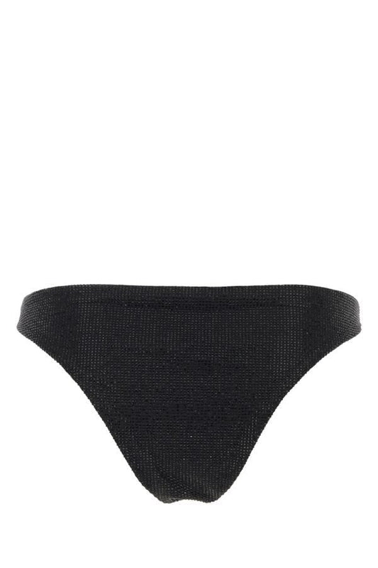 Prada Woman Black Stretch Re-Nylon Bikini Bottom