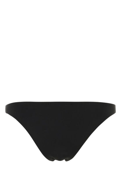 Prada Woman Black Stretch Re-Nylon Bikini Bottom