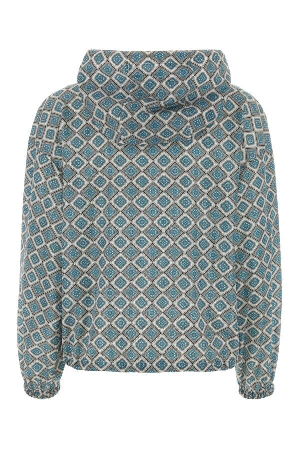 Prada Woman Printed Nylon Windbreaker