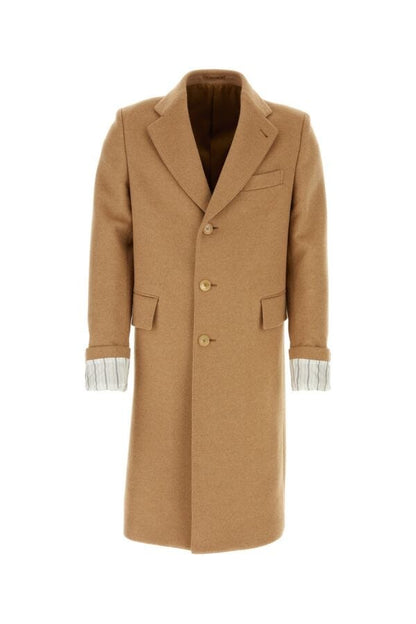 Gucci Man Camel Wool Coat