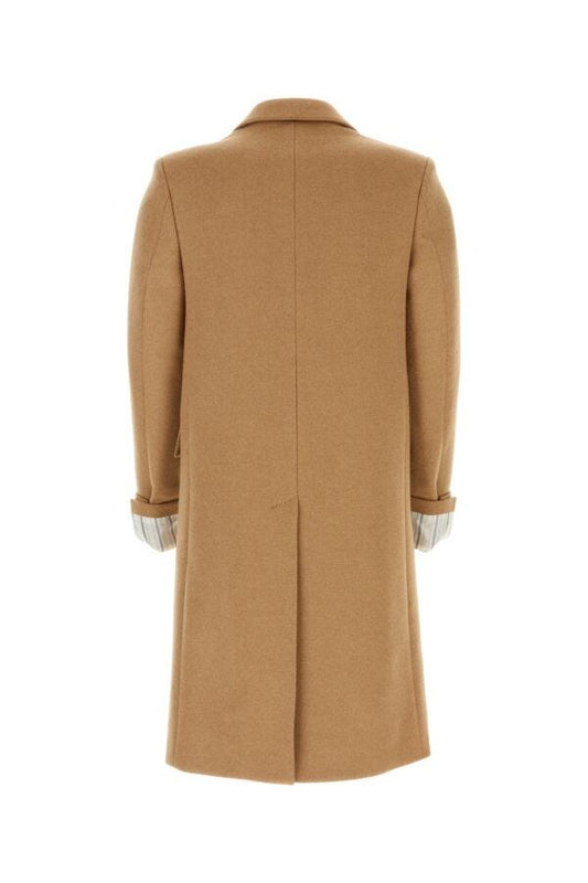 Gucci Man Camel Wool Coat