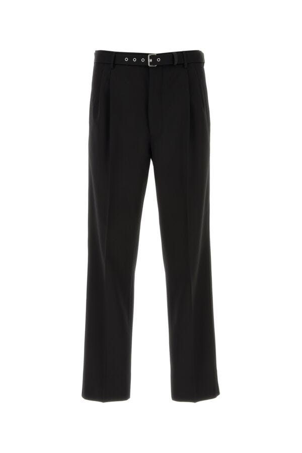 Prada Man Black Wool Pant