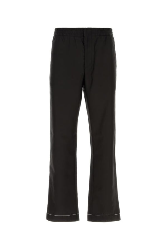 Prada Man Black Silk Pyjama Pant