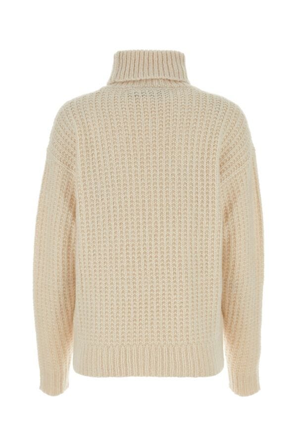 Gucci Woman Sand Cashmere Blend Sweater