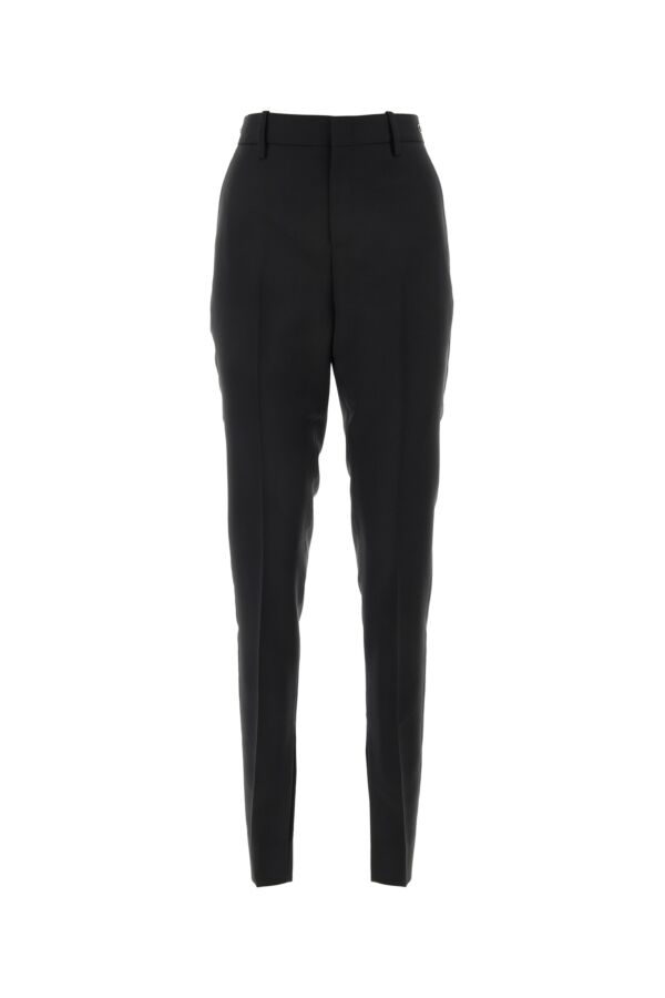 Gucci Woman Black Twill Pant