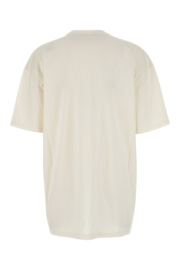 Prada Woman Ivory Jersey T-Shirt