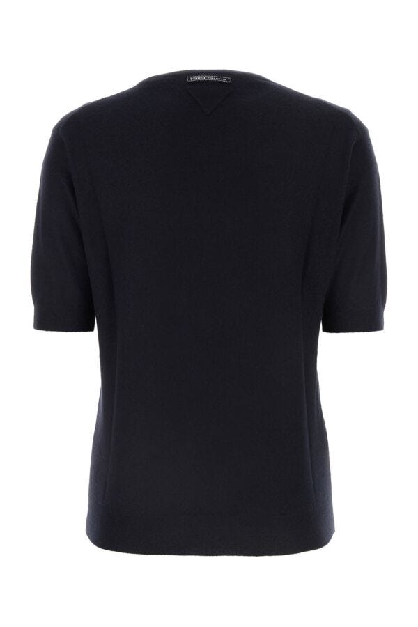 Prada Woman Midnight Blue Cashmere Sweater