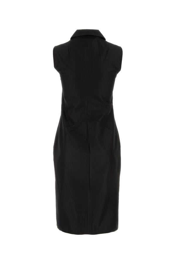 Prada Woman Black Faille Dress