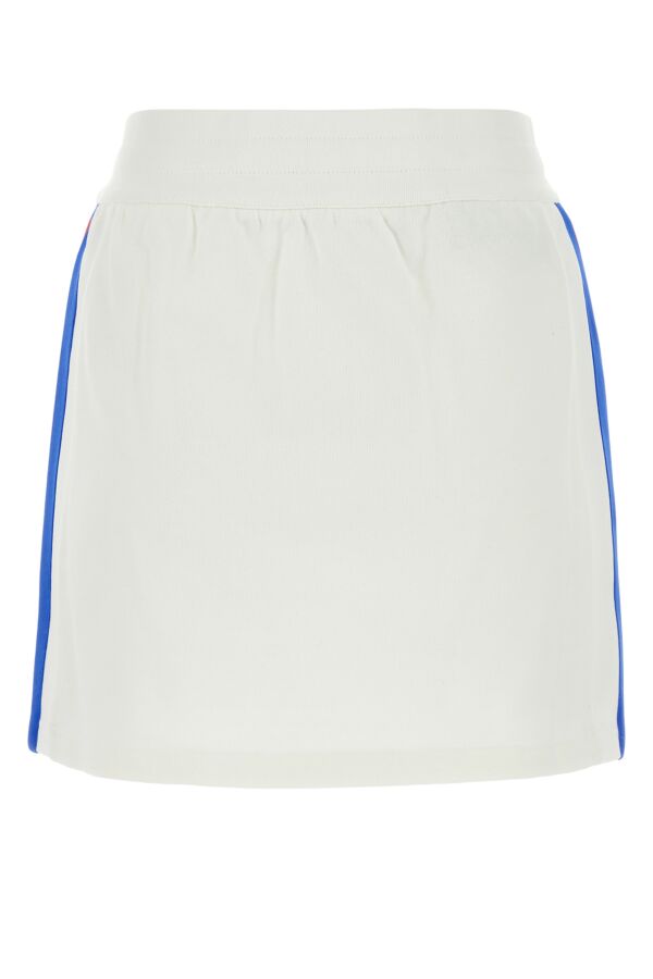 Gucci Woman White Jersey Mini Skirt