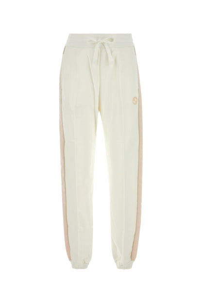 Gucci Woman White Cotton Joggers