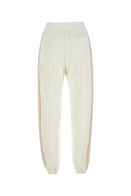 Gucci Woman White Cotton Joggers