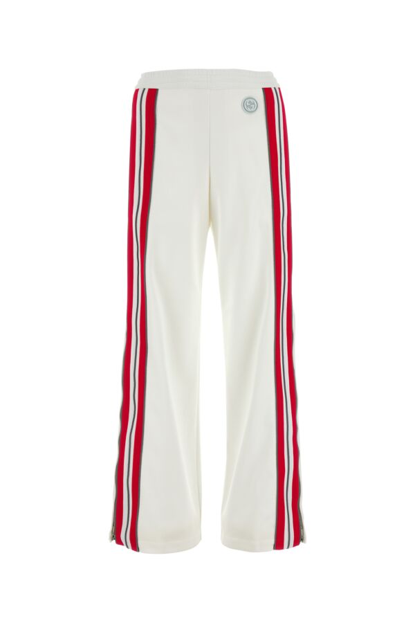 Gucci Woman White Polyester Blend Pant