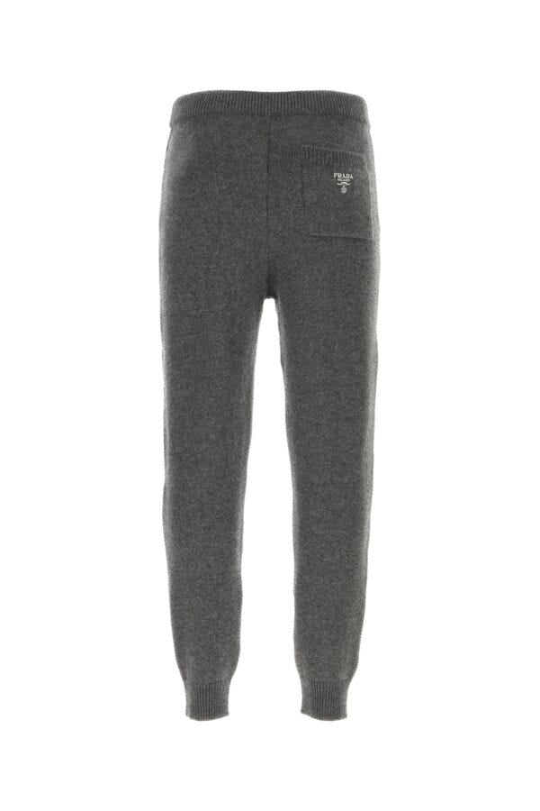 Prada Man Dark Grey Cashmere Joggers