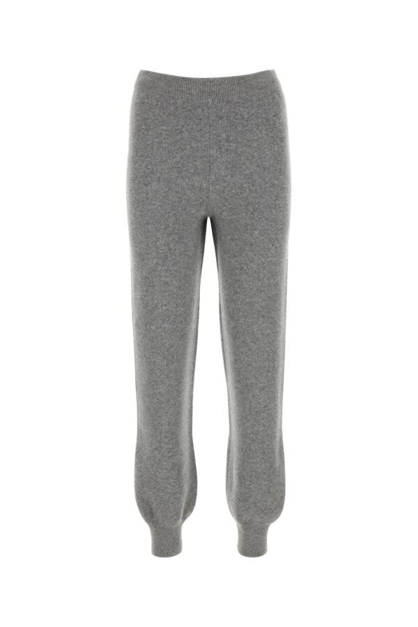 Prada Woman Grey Cashmere Blend Joggers