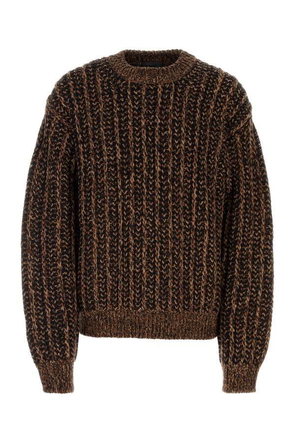 Prada Man Multicolor Wool Blend Sweater