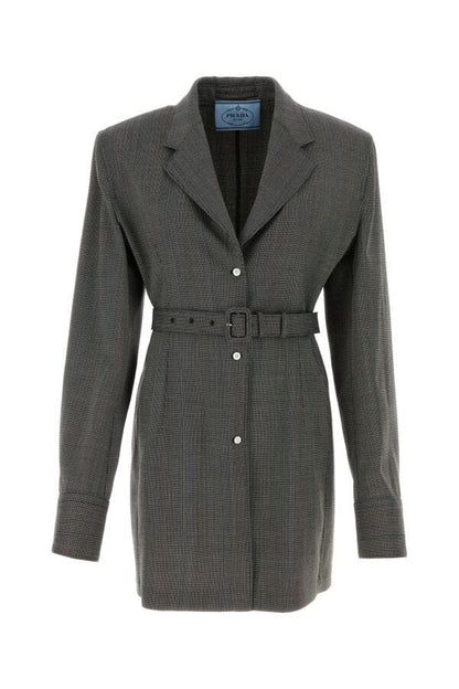 Prada Woman Multicolor Wool Blazer