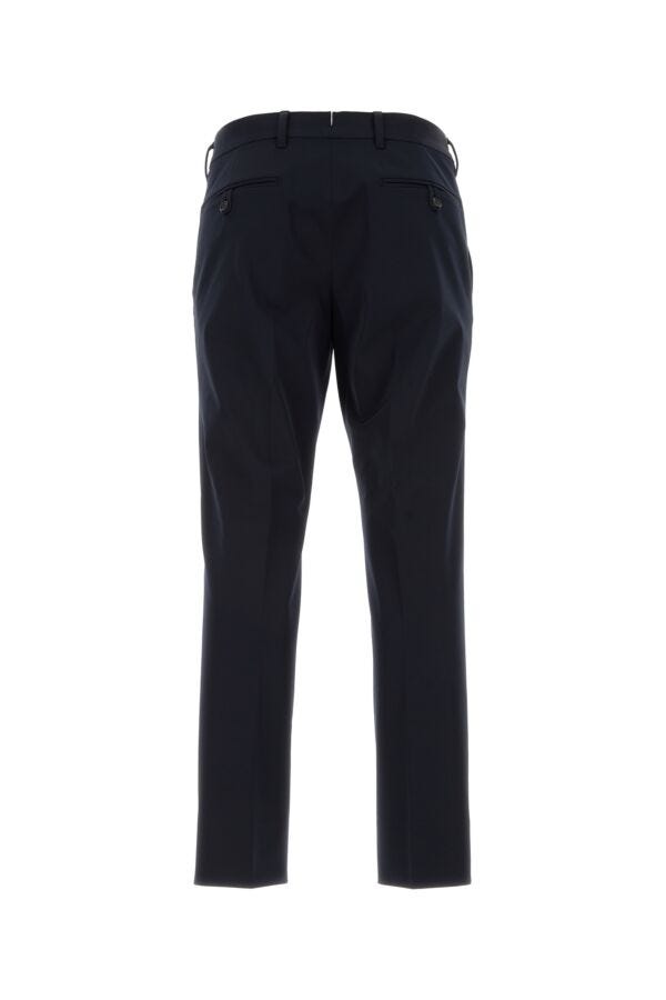 Prada Man Blue Stretch Polyester Pant