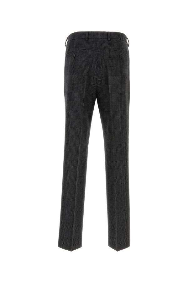 Prada Man Embroidered Wool Pant