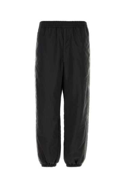 Prada Man Black Nylon Joggers