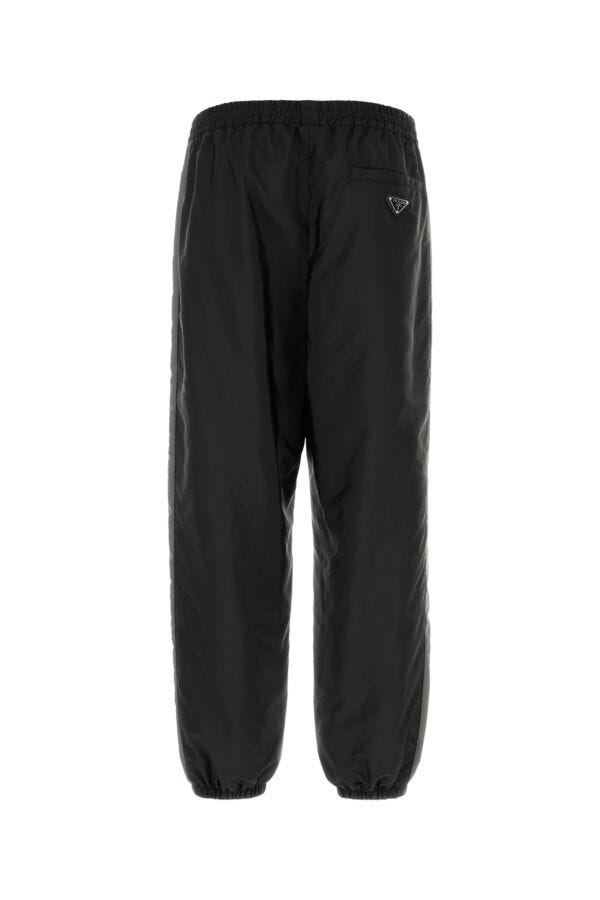 Prada Man Black Nylon Joggers