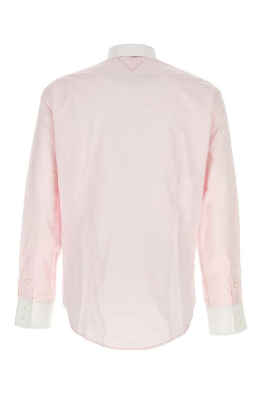 Prada Man Pastel Pink Poplin Shirt